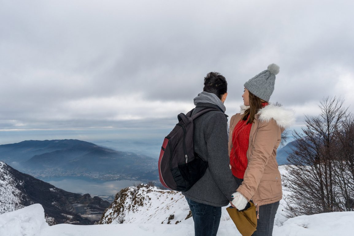 Viagens de Inverno têm sempre que incluir para nós pelo menos uma visita a montanhas cobertas de neve