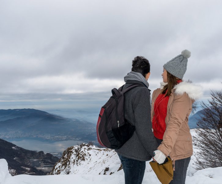 Viagens de Inverno têm sempre que incluir para nós pelo menos uma visita a montanhas cobertas de neve