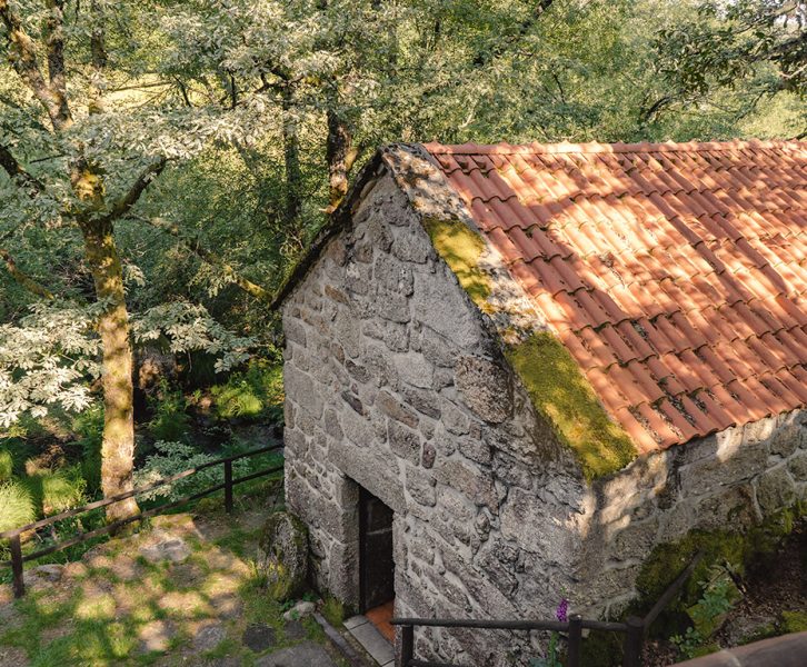 Uma das casas dos Moinhos do Poço Verde